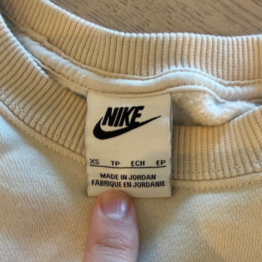 Nike Cream Women's Phoenix sweatshirt - Picture 5 of 5